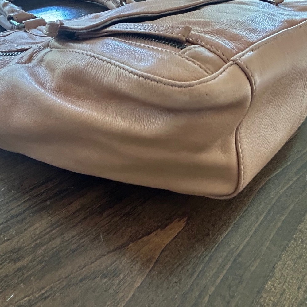 Day & Mood Hannah Leather Bag Large Hobo Crossbody Tote Pockets Utility Travel - Picture 6 of 14
